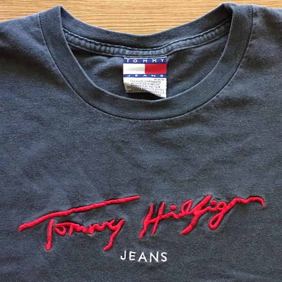 Vintage tommy jeans shirt Clearance